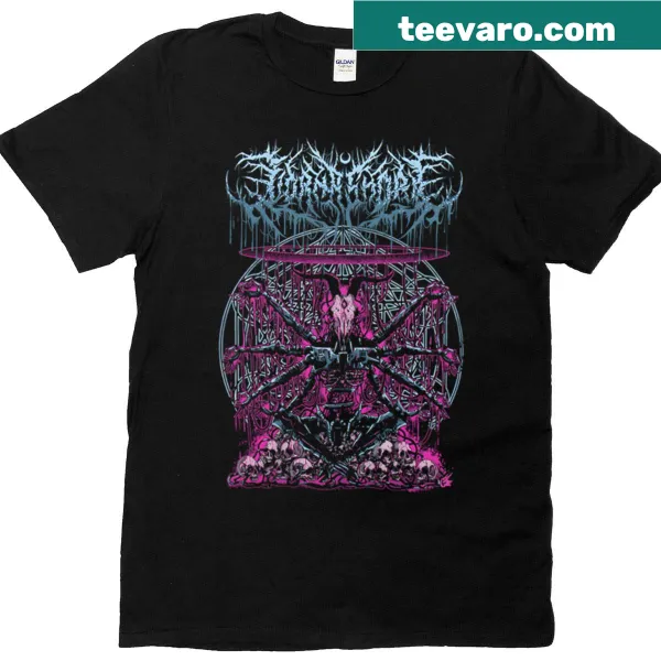 Illustrative Cybergoat graphic t-shirt by Lorna Shore