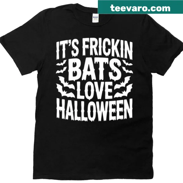 T-shirt with playful bats and 'Freeking Bats' text for Halloween