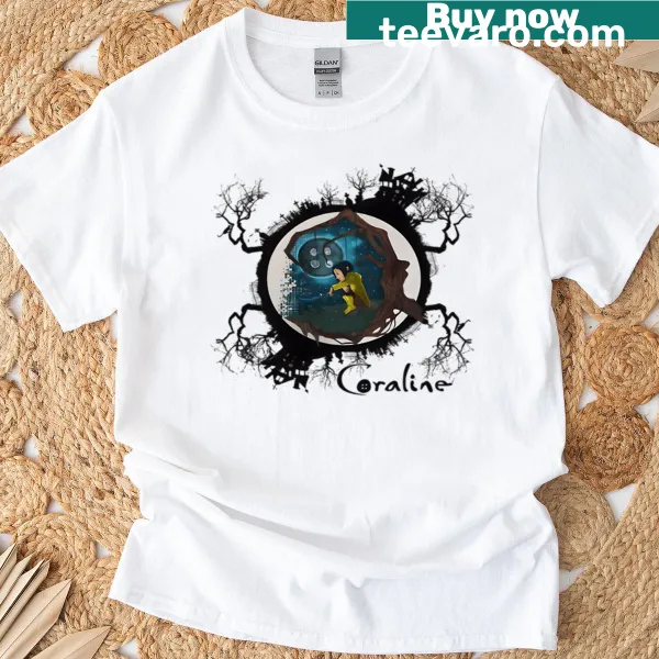 Vintage cartoon Halloween girl graphic on a t-shirt
