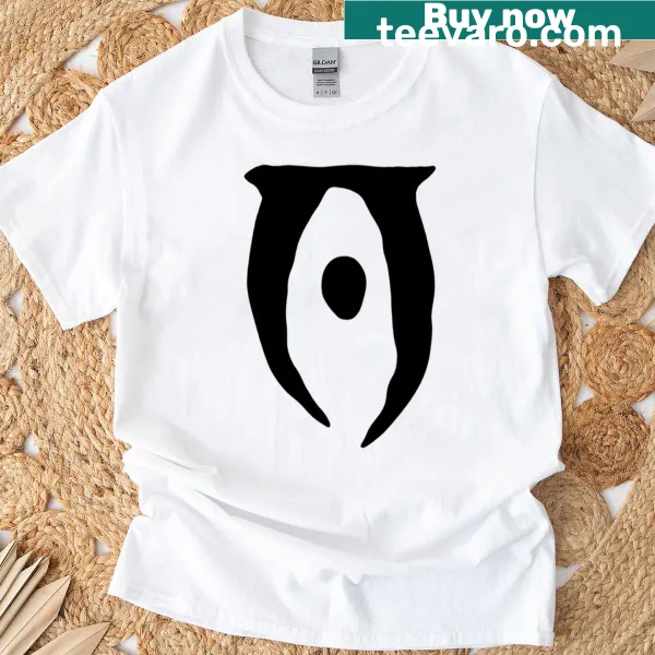 Minimalist Oblivion logo on a stylish t-shirt