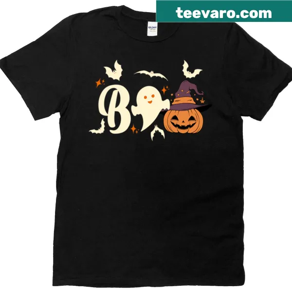 Funny Halloween T-shirt with a whimsical pumpkin design