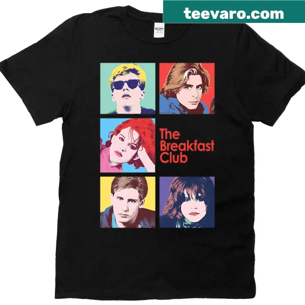 T-shirt featuring design inspired by The Breakfast Club movie
