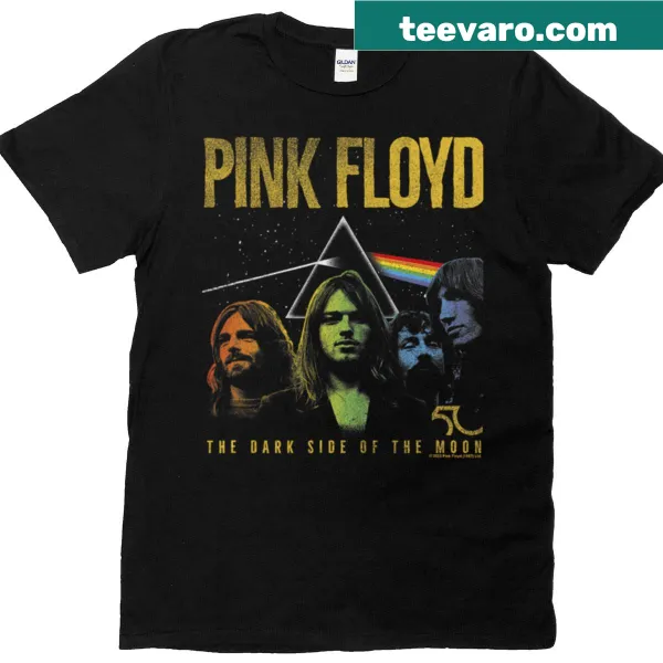 Vintage T-shirt showcasing classic 80s music album logos