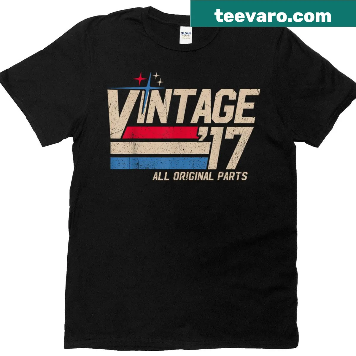 Vintage-style 8th birthday graphic t-shirt for boys — on a men's t-shirt