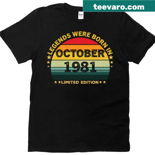 Vintage 44th Birthday T-shirt with nostalgic text