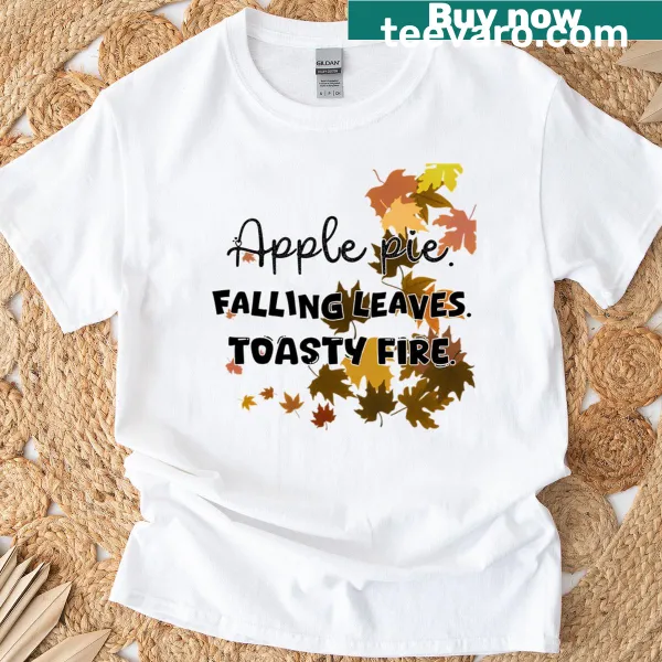 Watercolor design featuring autumn leaves and seasonal elements