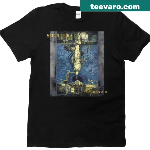 Minimalist Chaos Ad typography T-shirt