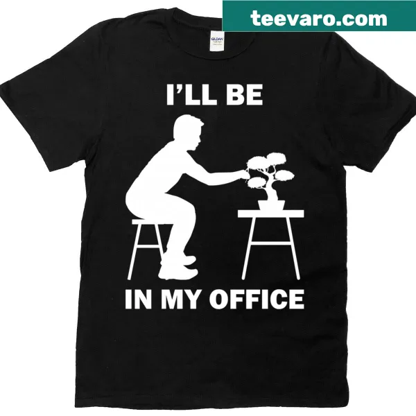 Bonsai tree illustration T-shirt for bonsai enthusiasts