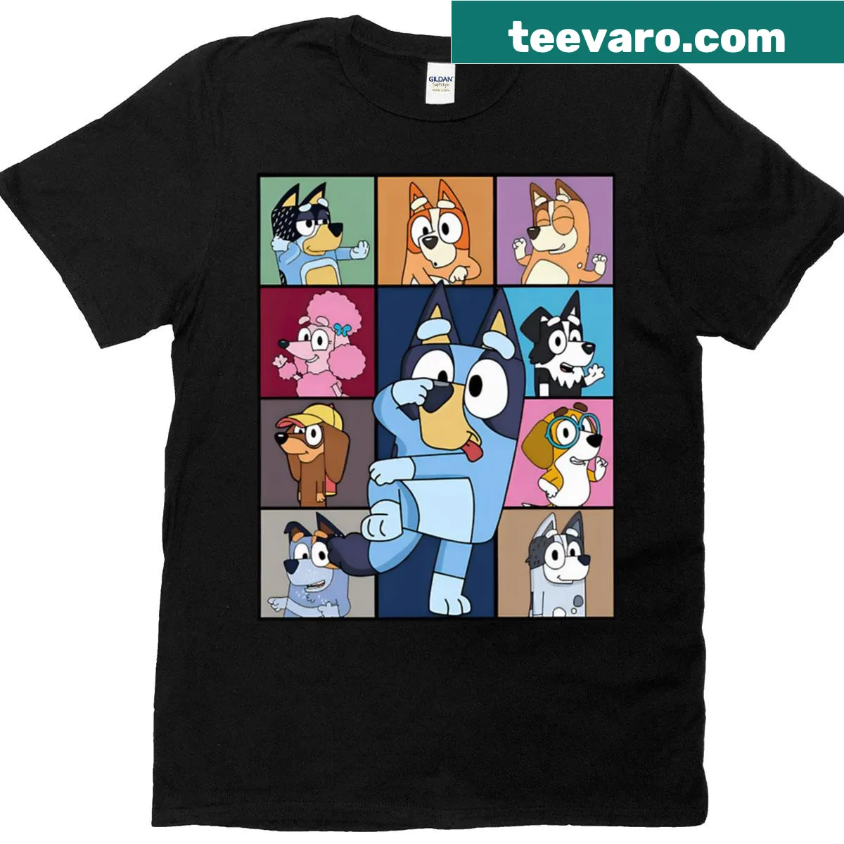 Funny vintage meme t-shirt featuring a cartoon dog from 90s movies — on a men's t-shirt