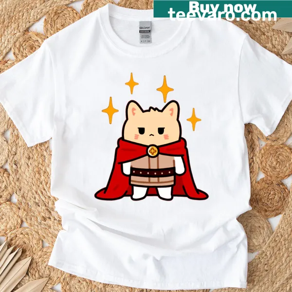 Fantasy-themed T-shirt inspired by the character Darian Redmantle