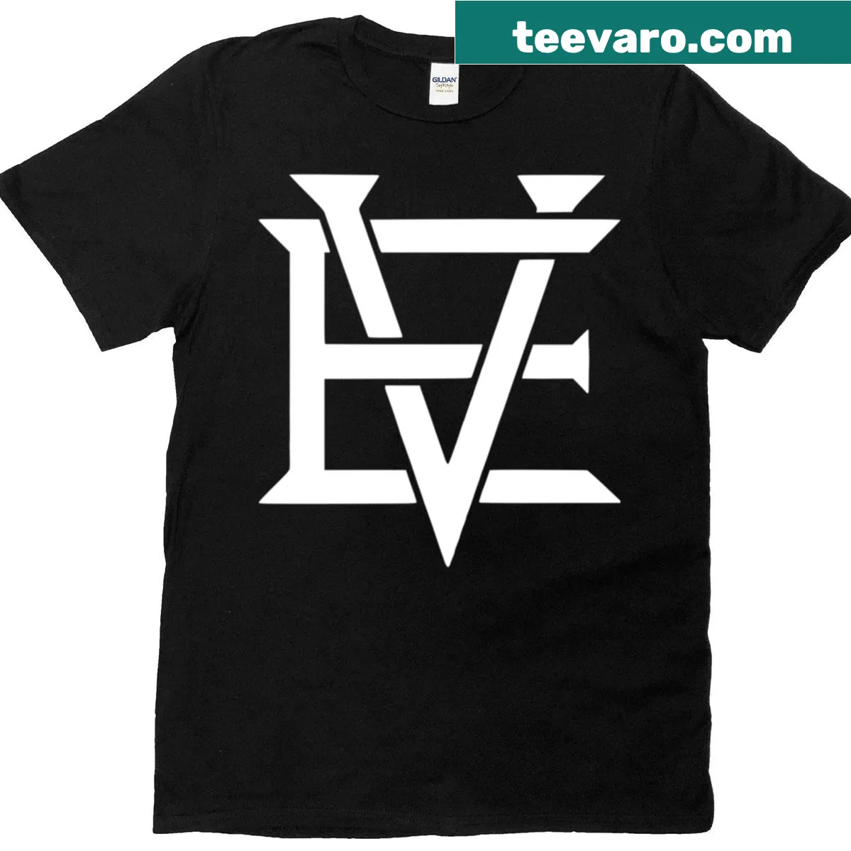 Minimalist Evnne Kpop logo T-shirt design for fans — on a men's t-shirt