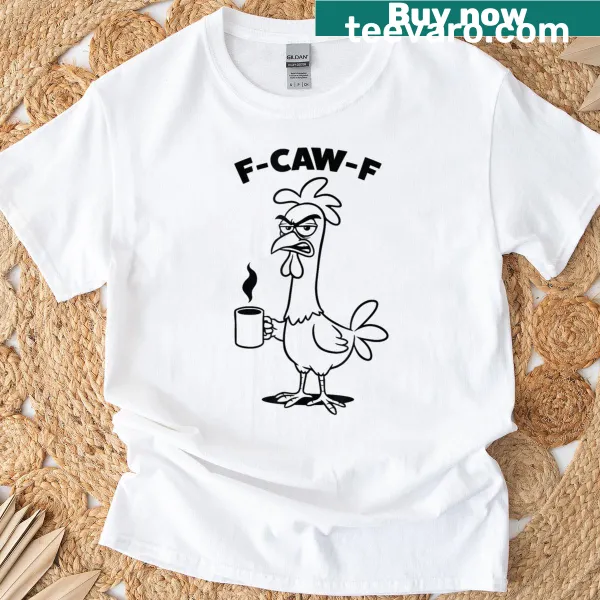 Funny morning coffee t-shirt with humorous text