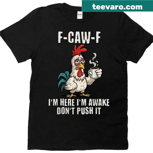 Funny Rooster Meme T-shirt with humorous slogan design