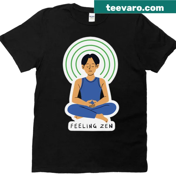 Illustration of a meditating man representing peace and mindfulness