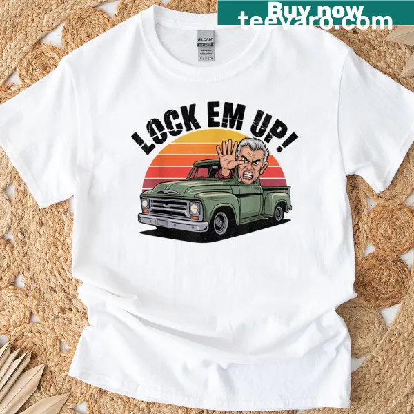 Vintage-style t-shirt featuring humorous grandpa-themed truck design