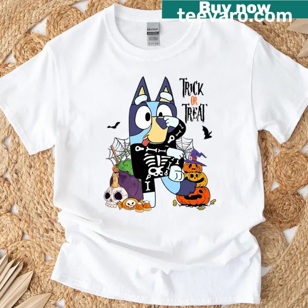 Vintage cartoon dog graphic from the 90s on t-shirt
