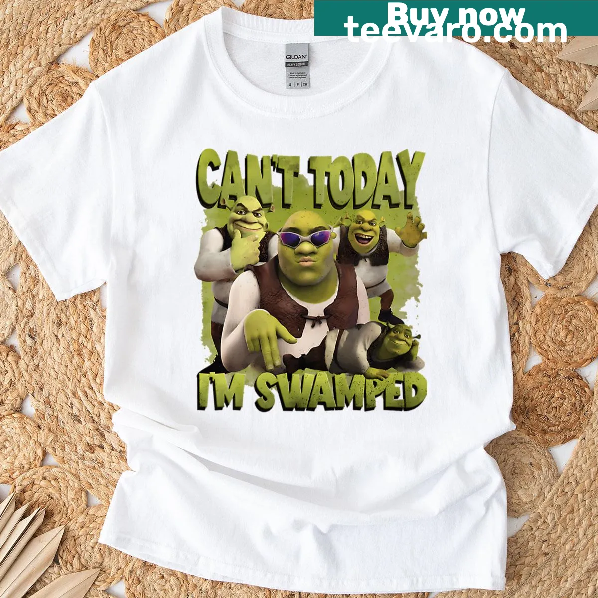 Vintage 90s movie-themed funny meme t-shirt — on a men's t-shirt