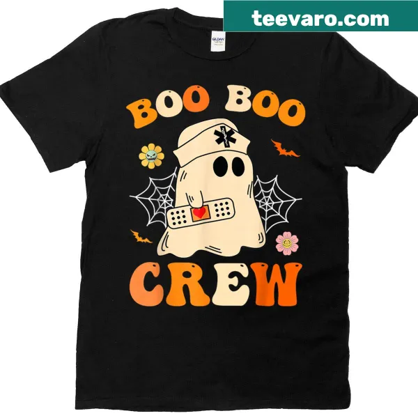 Funny ghost nurse T-shirt for Halloween