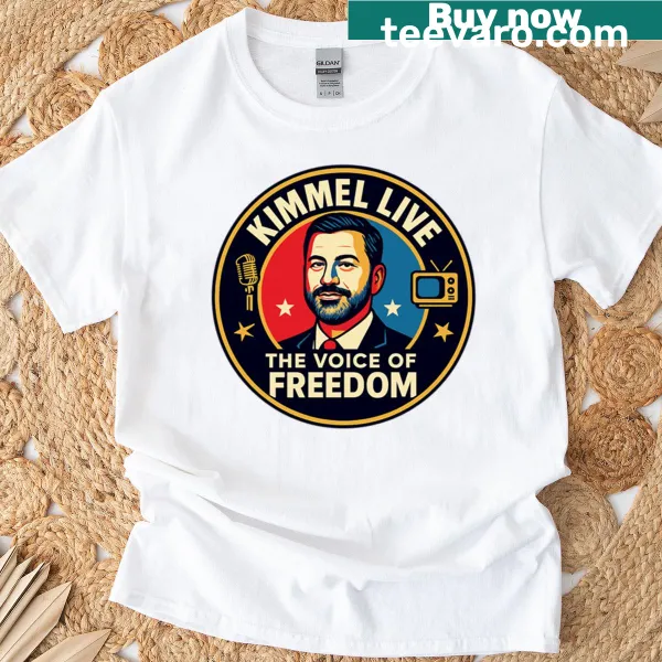 Kimmel For Vice President slogan on t-shirt