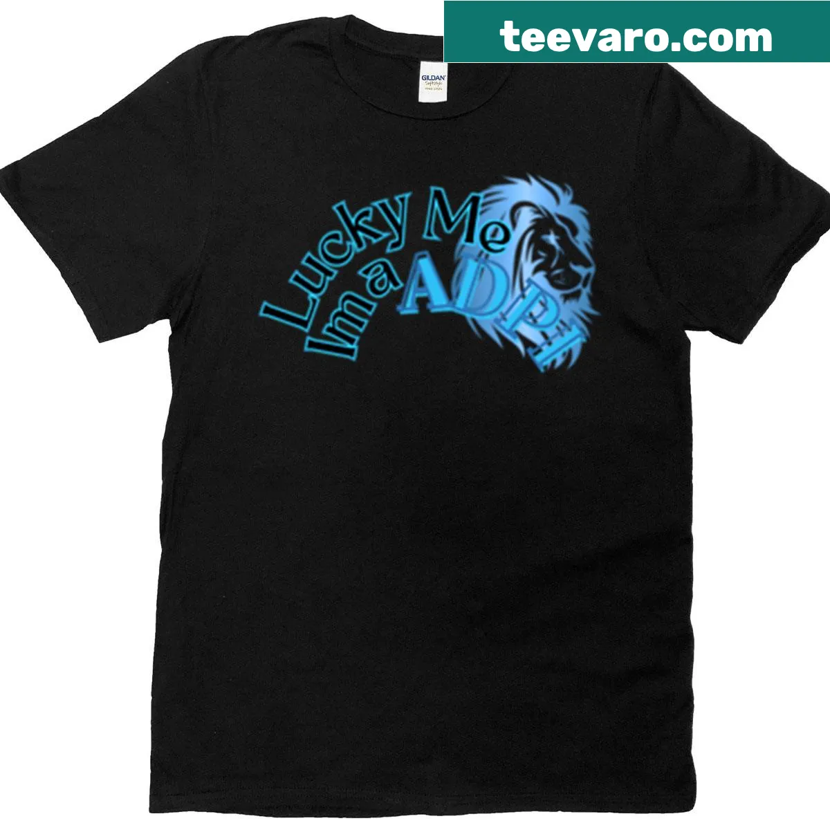 Proud Adpi membership design T-shirt for sorority students — on a men's t-shirt