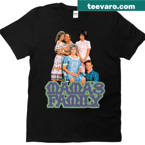 Mama's Family cast logo graphic T-shirt