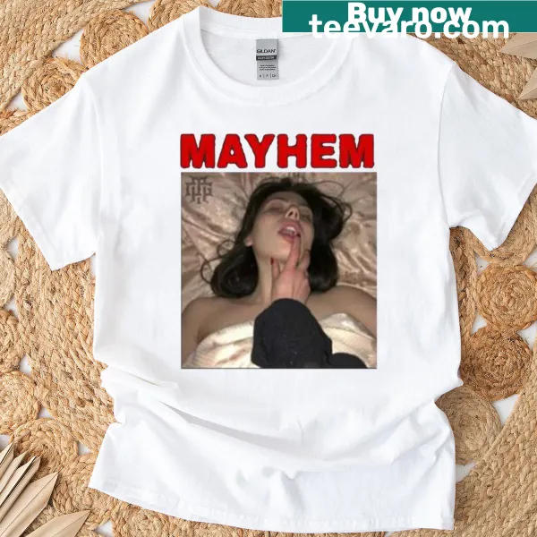 T-shirt featuring Mayhem Band name for music fans
