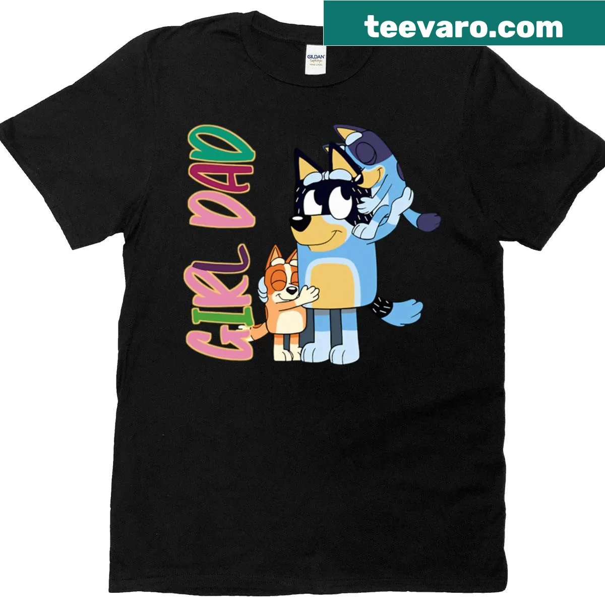 Vintage cartoon dog t-shirt featuring a cute meme from a movie — on a men's t-shirt