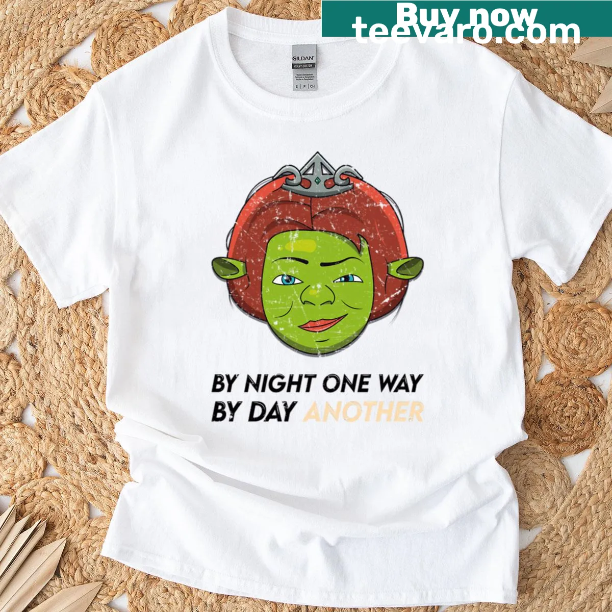 Vintage t-shirt featuring a funny 90s movie meme design. — on a men's t-shirt