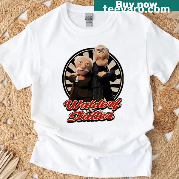 Vintage T-shirt featuring a cartoon graphic of a puppet theater