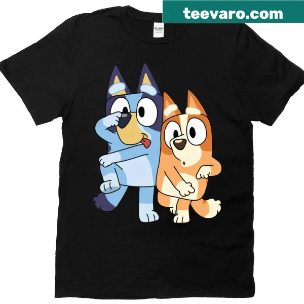 Vintage t-shirt featuring a cartoon dog design.