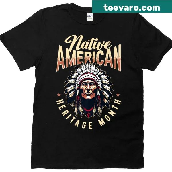 Typography design celebrating Native American Heritage Month.