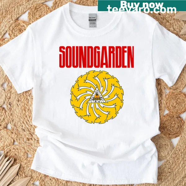 Soundgarden logo graphic T-shirt in bold design