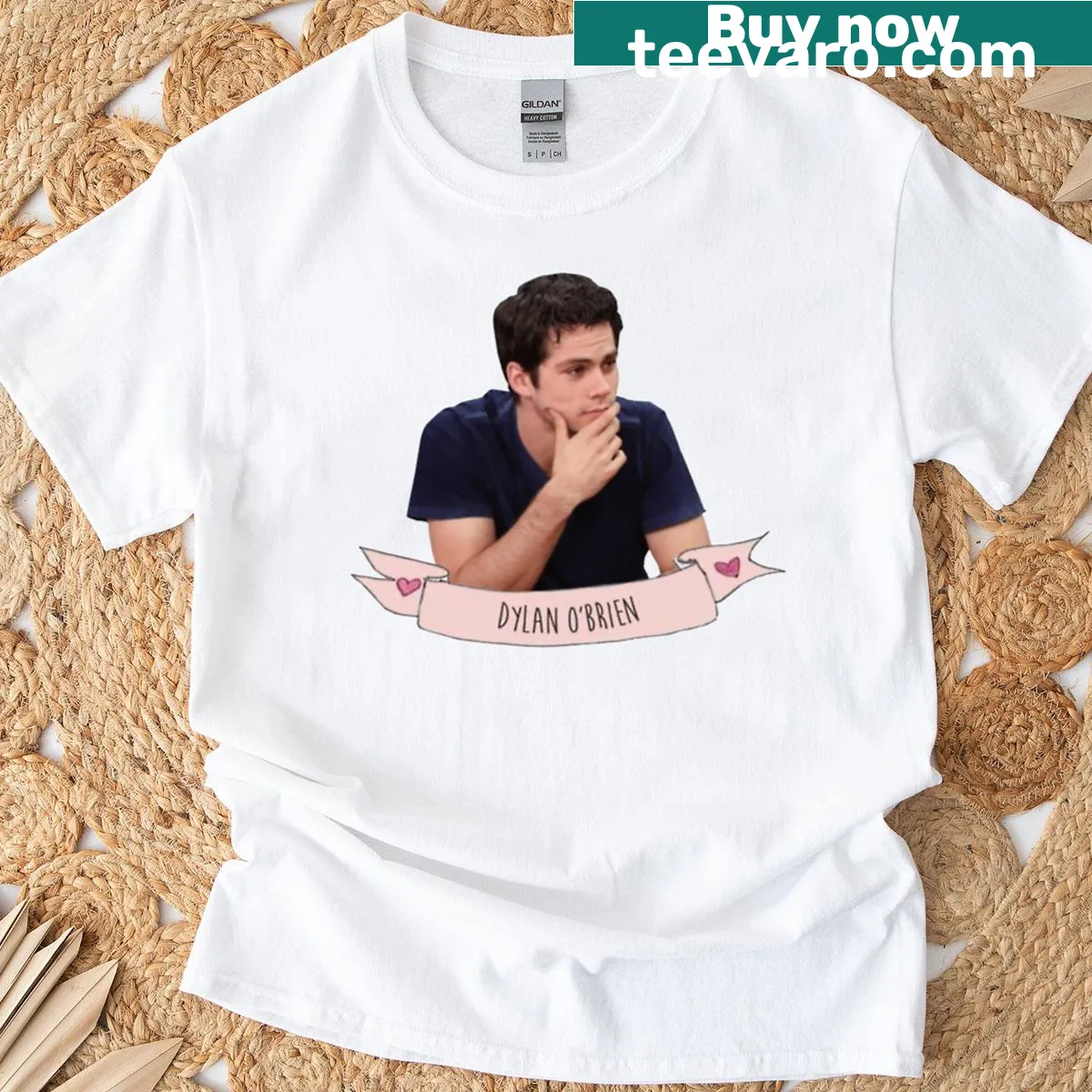 Vintage-style t-shirt featuring a graphic inspired by a musician — on a men's t-shirt