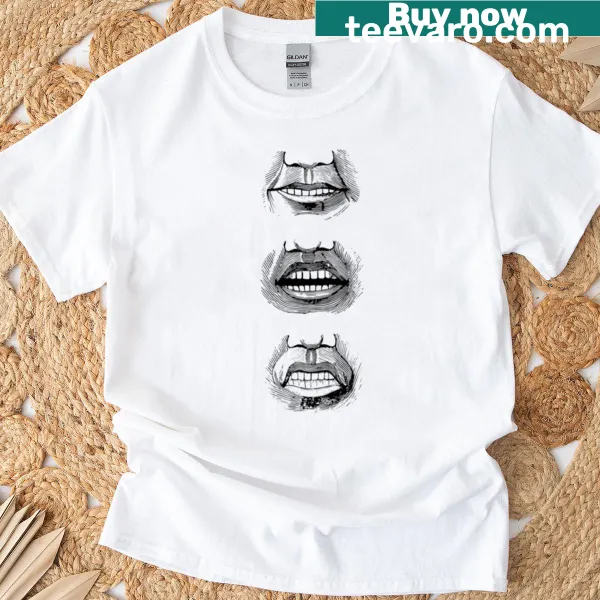 Cartoon design of a broken heart in an oversized T-shirt