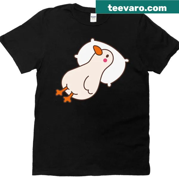 Funny Halloween t-shirt with a whimsical duck design