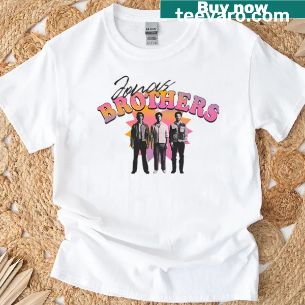 Vintage concert T-shirt with band logo for 2025 tour