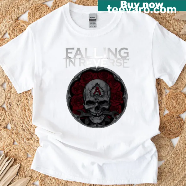 90s band-inspired rock and rap design on a T-shirt.