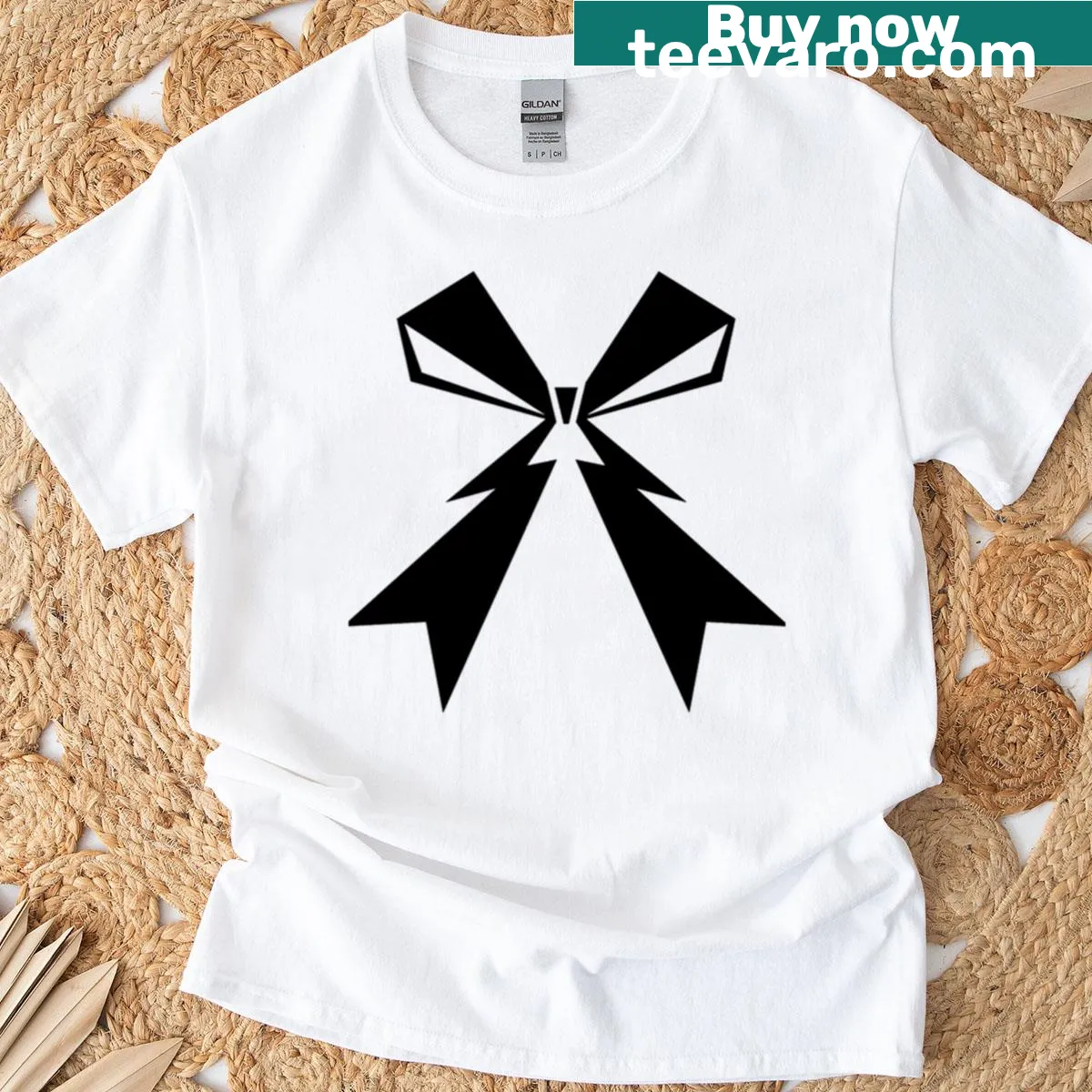 T-shirt featuring Band Maid logo in bold typography — on a men's t-shirt