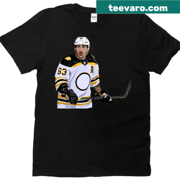 Emblematic graphic T-shirt celebrating Brad Marchand