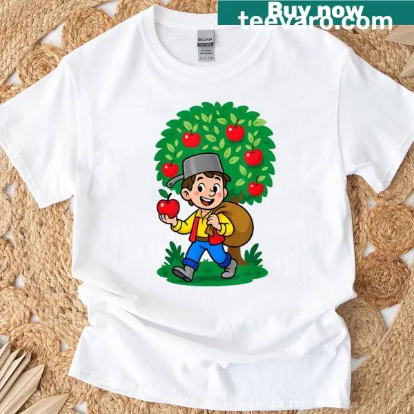 Typography design celebrating Apple Day and Johnny Appleseed