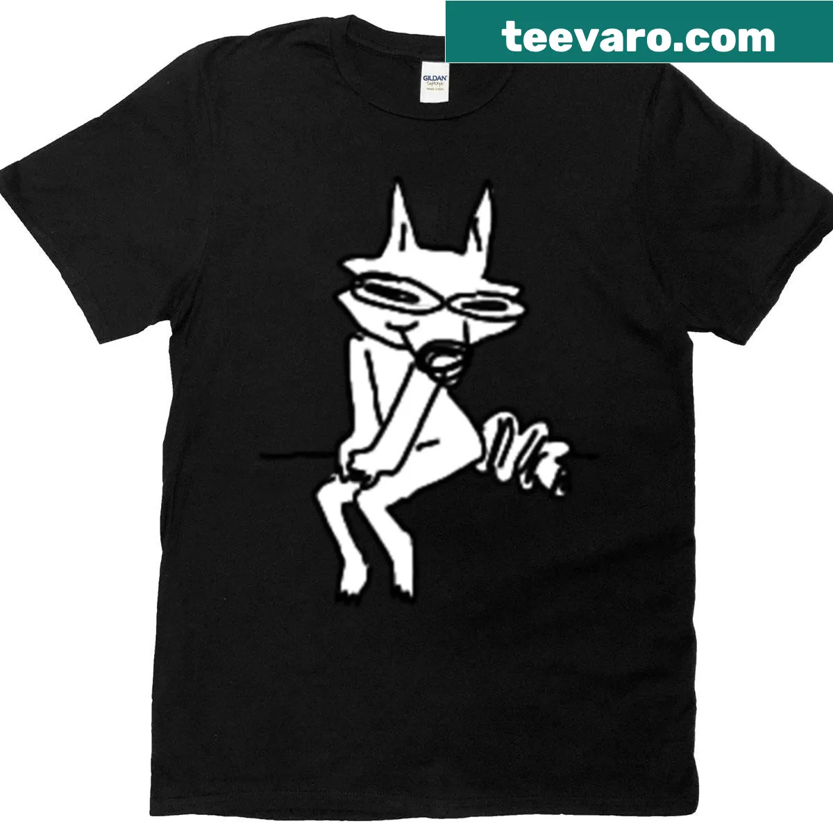 Billie tribute t-shirt with bold graphic design — on a men's t-shirt