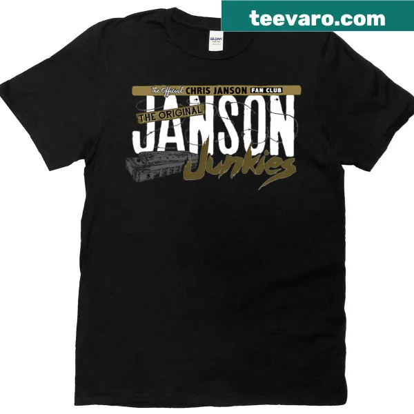 Vintage-style T-shirt featuring Chris Janson design