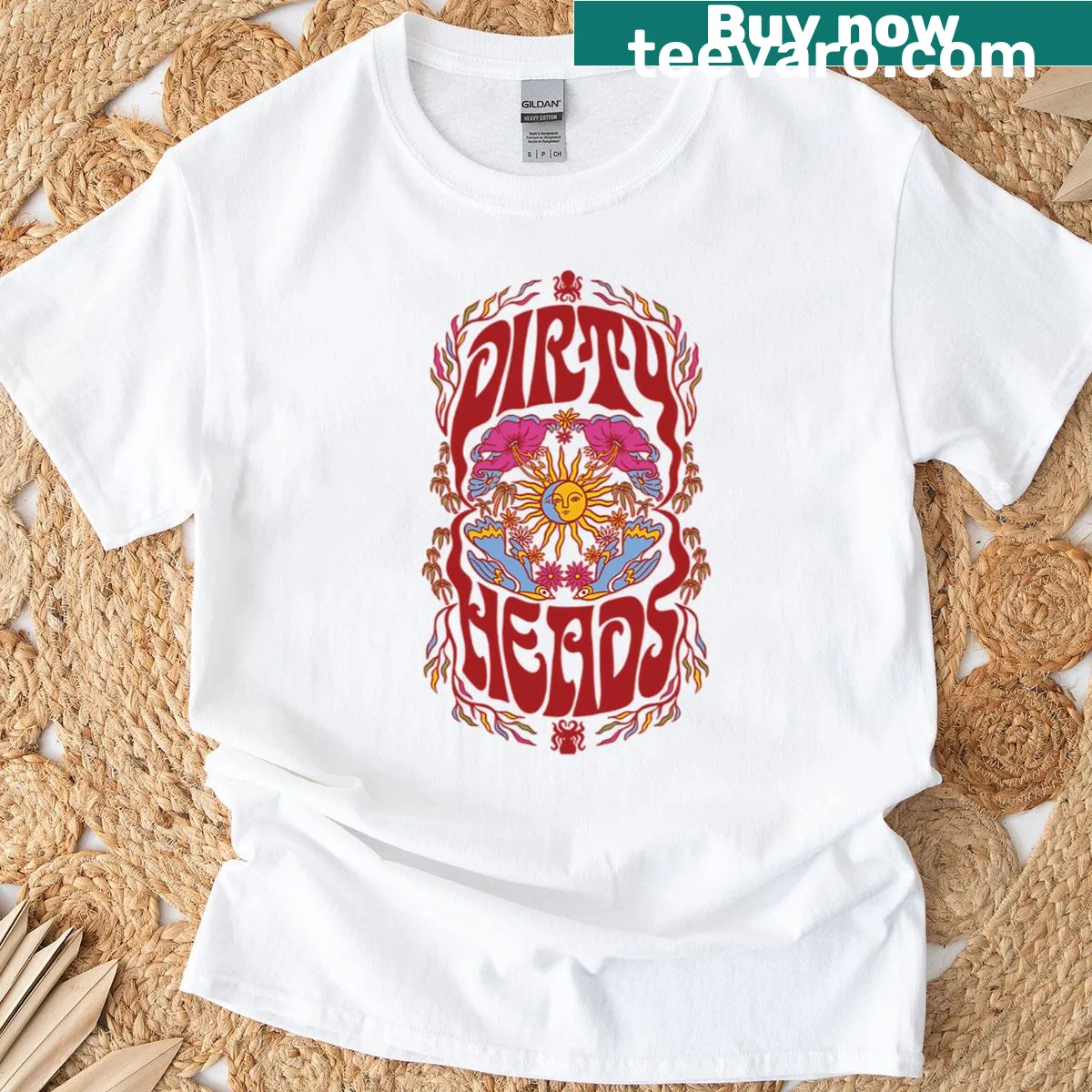 Vintage concert logo T-shirt with a band singer from the 90s — on a men's t-shirt