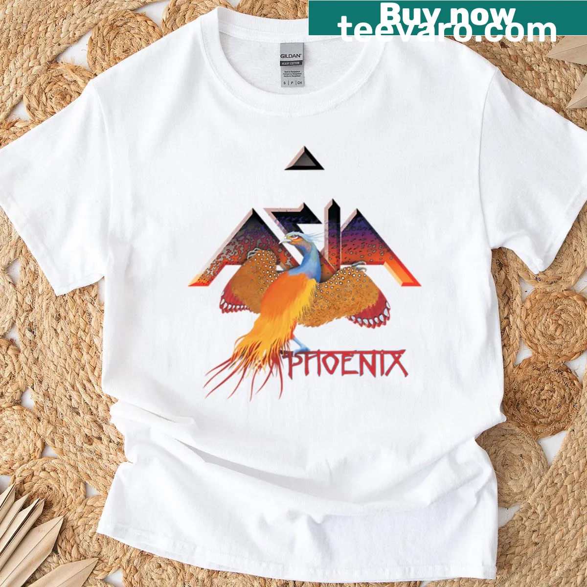 T-shirt featuring a bold graphic inspired by Insect Warfare — on a men's t-shirt