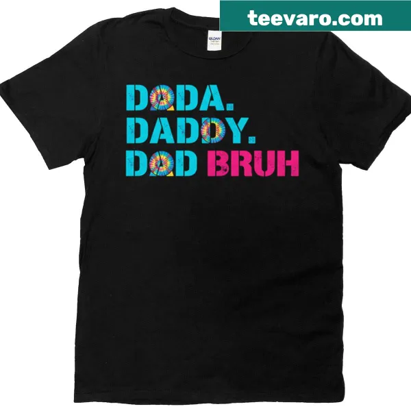 Funny Dad t-shirt with humorous text about fatherhood