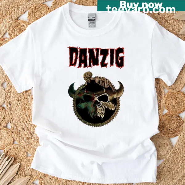 Danzig Band T-shirt with bold typography of the band's logo