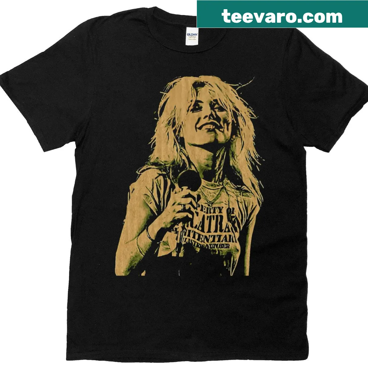 Kids t-shirt featuring Debbie Harry from the 70s — on a men's t-shirt