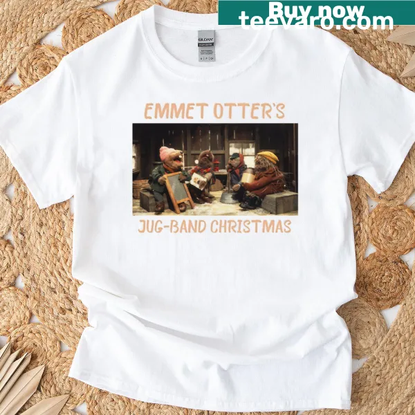 Cute Emmet Otter Jug-band Christmas shirt