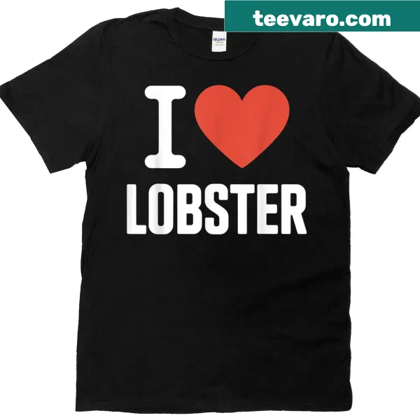 Playful lobster cartoon T-shirt for seafood lovers