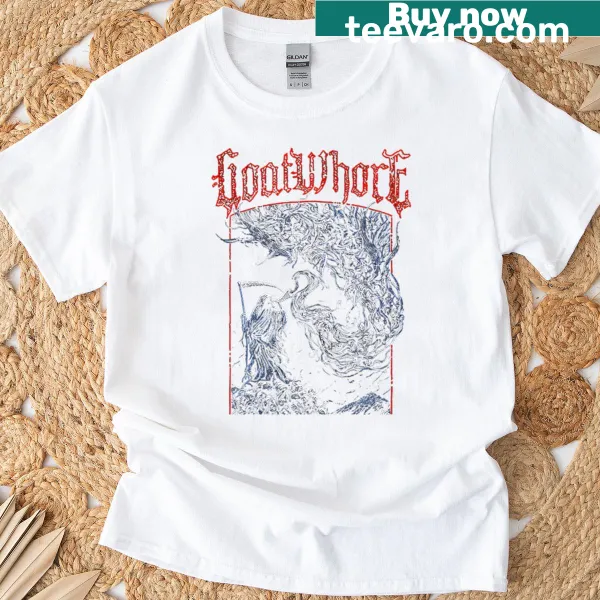Goatwhore Death Horn graphic t-shirt for heavy metal fans